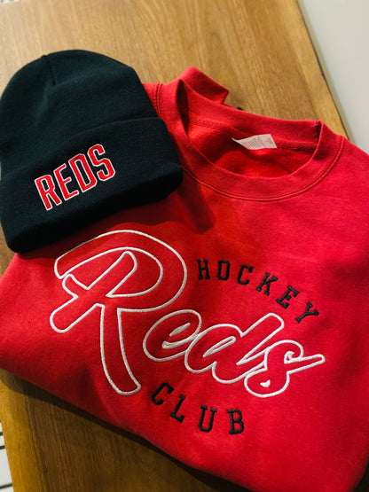 Hockey Club Crewneck (Embroidered)