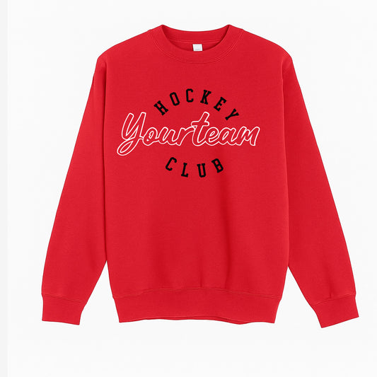 Team - Hockey Club Crewneck (Personalized)