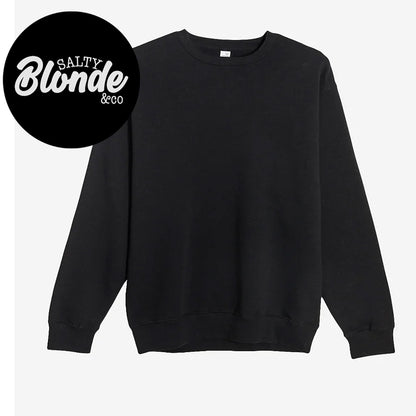 Modern Varsity Crewneck  (Embroidered)