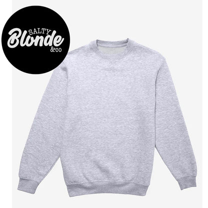 Modern Varsity Crewneck  (Embroidered)