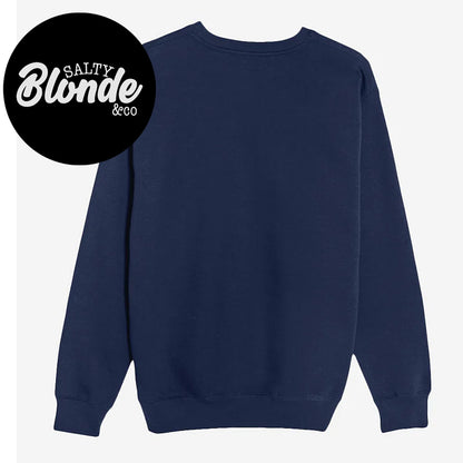 Modern Varsity Crewneck  (Embroidered)