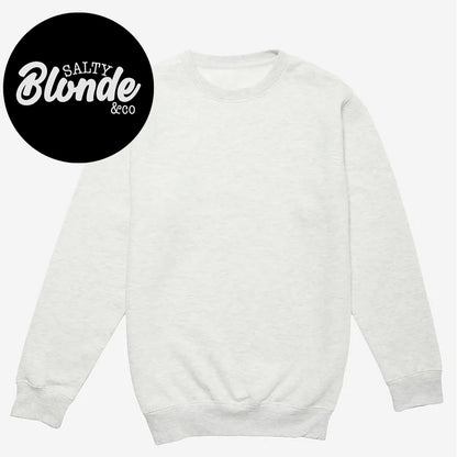 Modern Varsity Crewneck  (Embroidered)