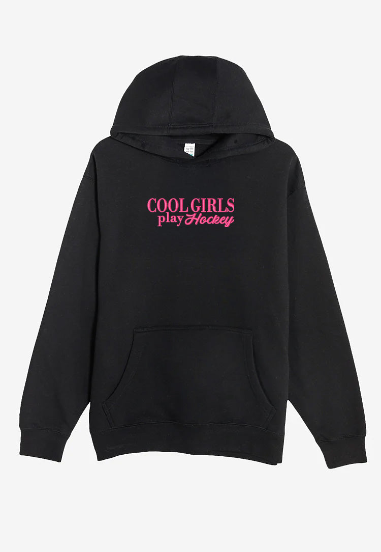 "Cool Girls Play Hockey" Hoodie