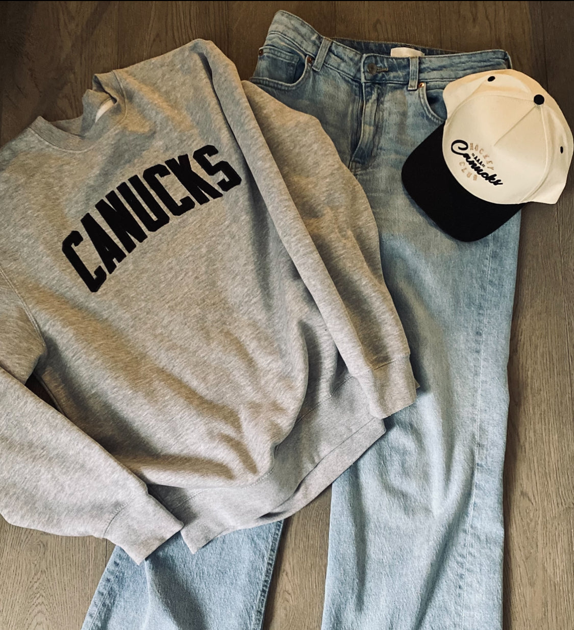 Modern Varsity Crewneck  (Embroidered)