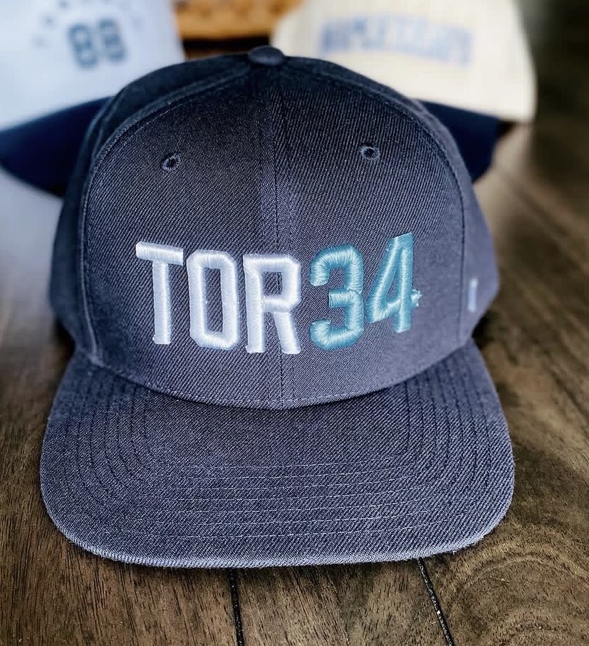Abbreviated Number Team Hats