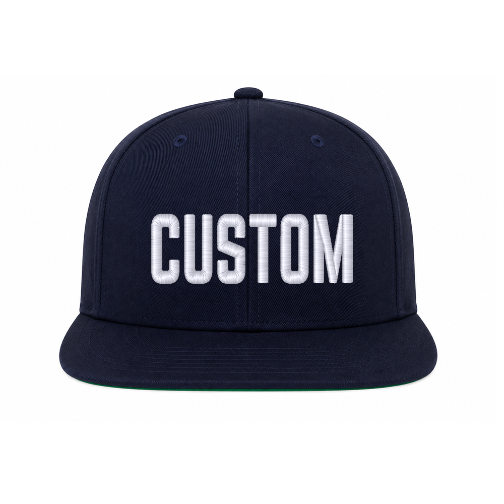 Block Font Hat