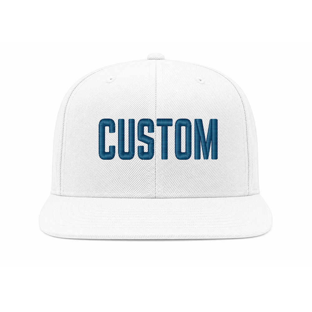 Block Font Hat