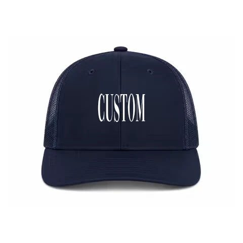 YP6606-Trucker-Snapback-Navy with Vogue Cap / navy / Trucker Snapback design