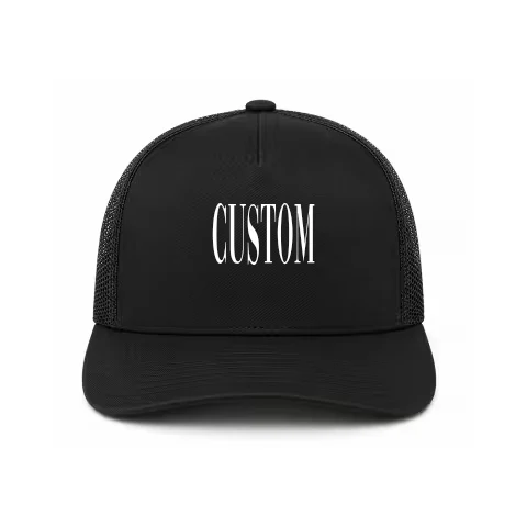 YP6606-Trucker-Snapback-Black with Vogue Cap / black / Trucker Snapback design