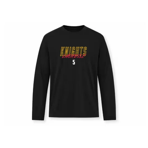 Long Sleeve - Performance - Black with Team Signature / black / long sleeve design