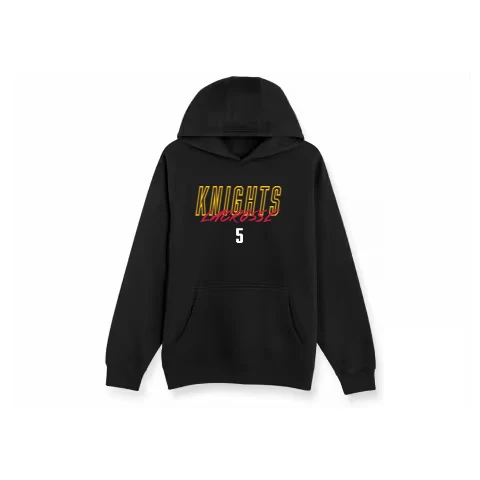 Hoodie - Black with Team Signature / black / hoodie design